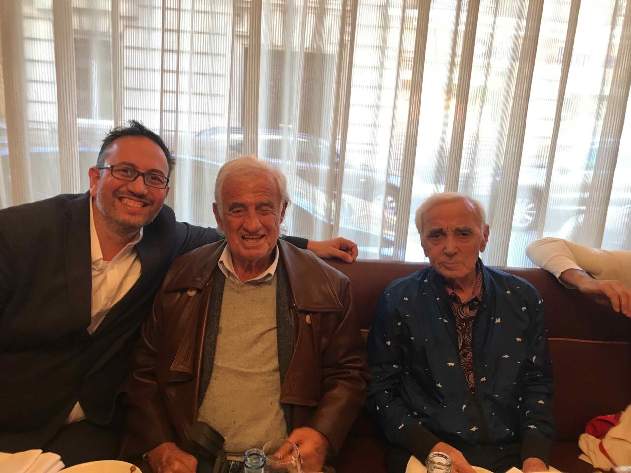 Charles Aznavour Jean Paul Belmondo Gil Marsalla 26 09 2018 1
