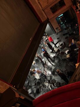 Gärtnerplatztheater_Blick in den Orchestergraben
