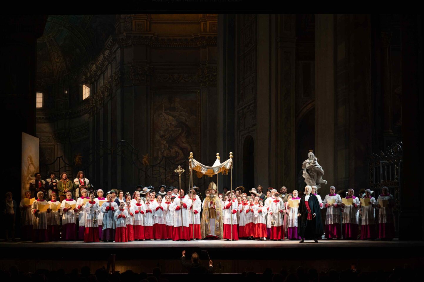 Tosca Il te deum ph Fabrizio Sansoni Teatro dell Opera di Roma 2025 0312