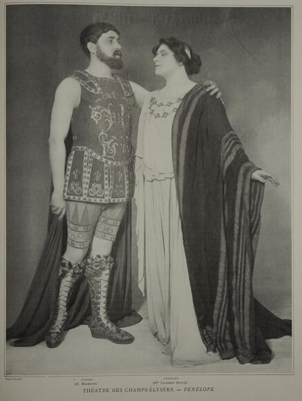 Lucien Muratore et Lucienne Breval dans Penelope de Faure