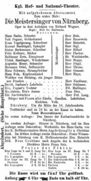 Meistersinge 1868