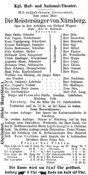 Meistersinge 1868