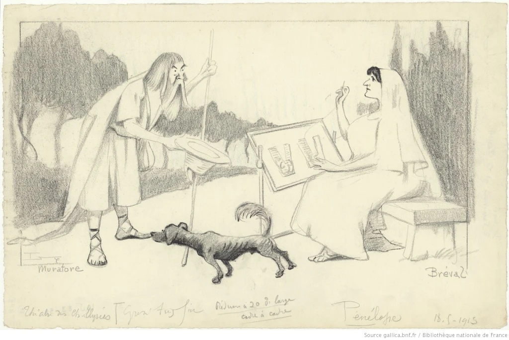 muratore et breval dessin maurice lourdey