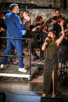 Mathieu Herzog, Neïma Naouri © David Richalet, Festival de Glanum
