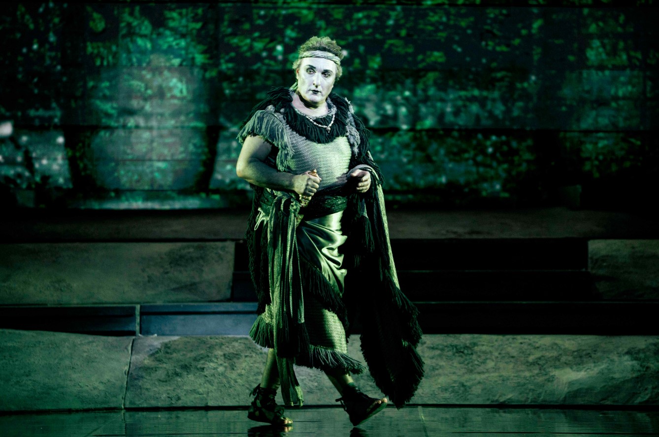 Aida au Grimaldi Forum de Monaco : un péplum inspiré du cinéma de Cecil B. DeMille et deux stars de l’art lyrique au sommet de leur art. 6 Aida OMC Marco Borrelli