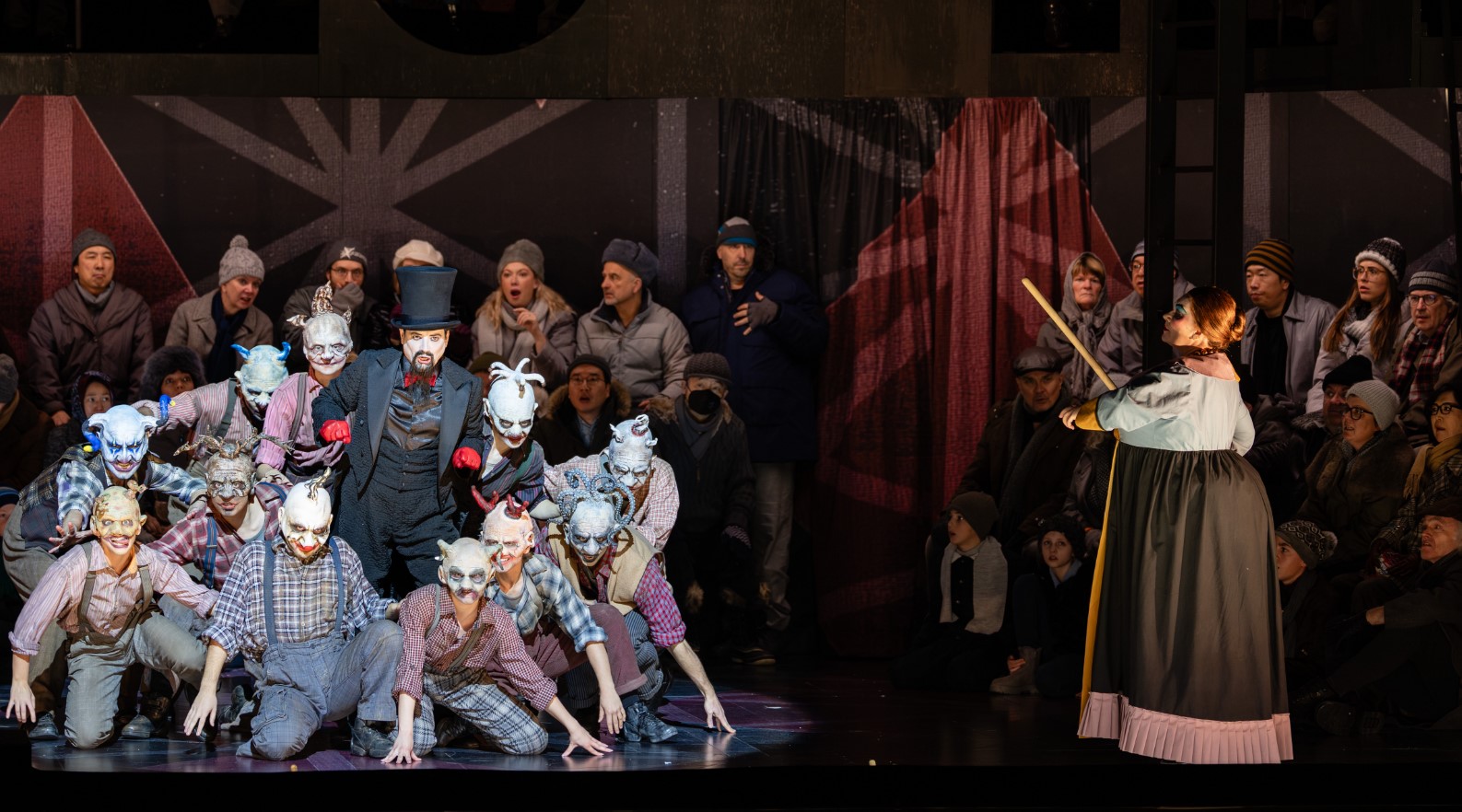 La magie de la Nuit avant Noël de Rimski-Korsakov à l'Opéra de Munich 3 Die Nacht vor Weihnachten 2025 E.Semenchuk V.Grivnov c G 3