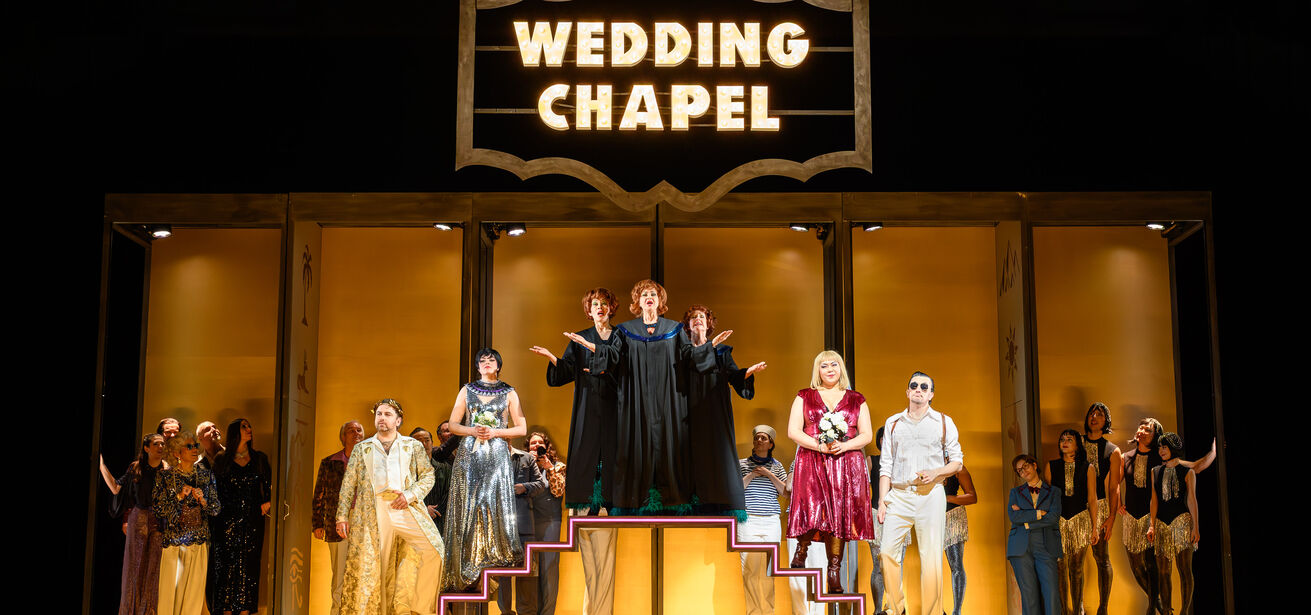 Giulio Cesare au Landestheater de Salzbourg 1 016 Ensemble Giulio Cesare ©LTH LT2 5443