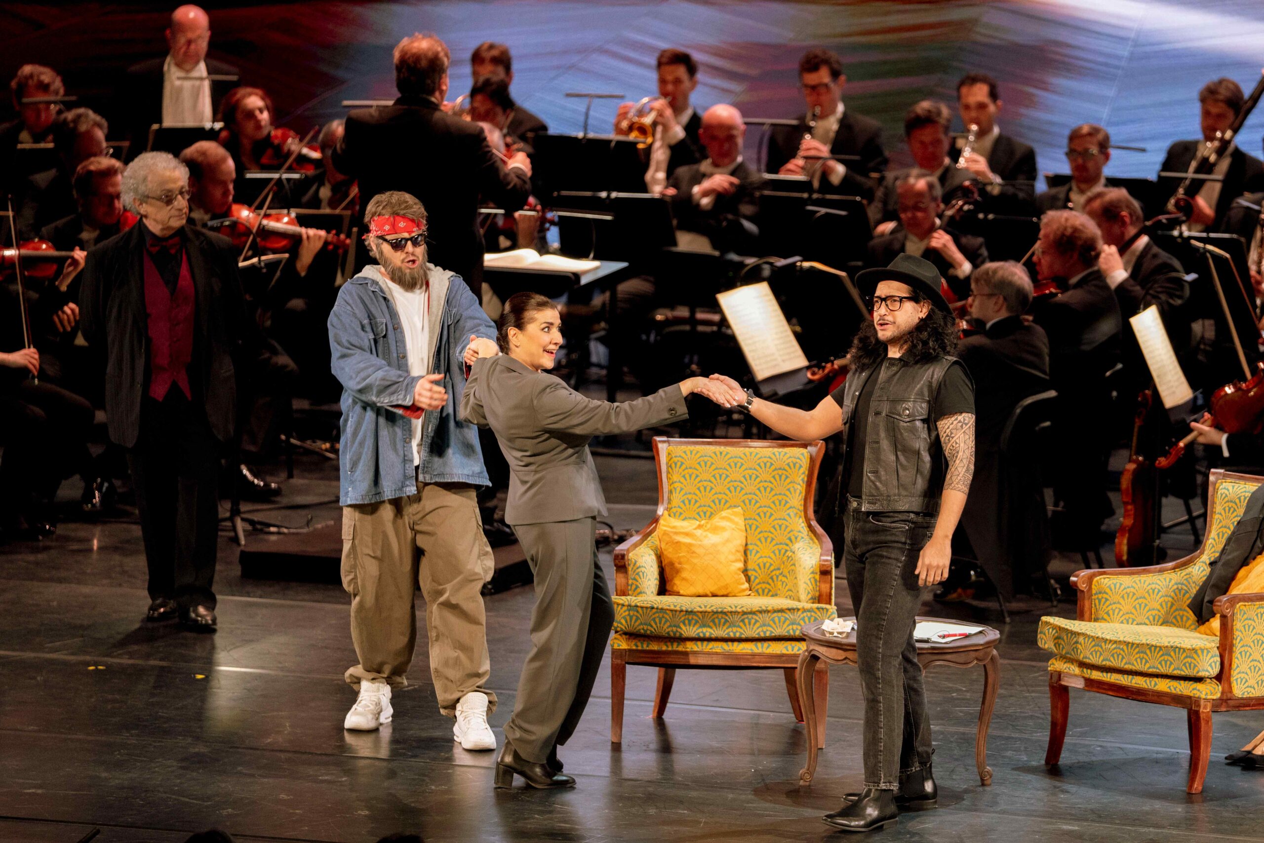 Avec Così fan tutte la Wiener Staatsoper complète avec brio sa trilogie mozartienne proposée par l’Opéra de Monte-Carlo 4 Cosi fan tutte ©OMC Marco Borrelli 10 scaled