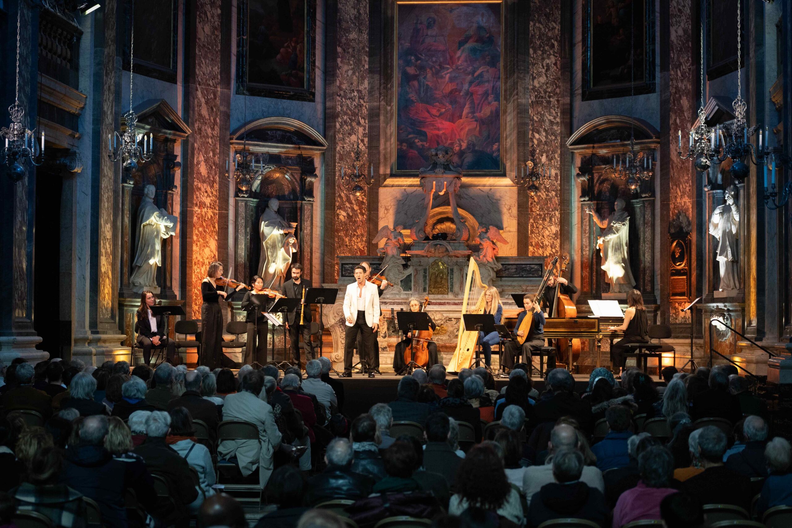 La Chapelle de la Trinité de Lyon – Ensemble I Gemelli / Emiliano Gonzalez Toro / Jake Arditti : "Vivaldi Battle" Une euphorisante joute pyrotechnique Contreténor vs Ténor 2 2026.03.15 La Trinite Vivaldi Battle 183058C @william.sundfor scaled