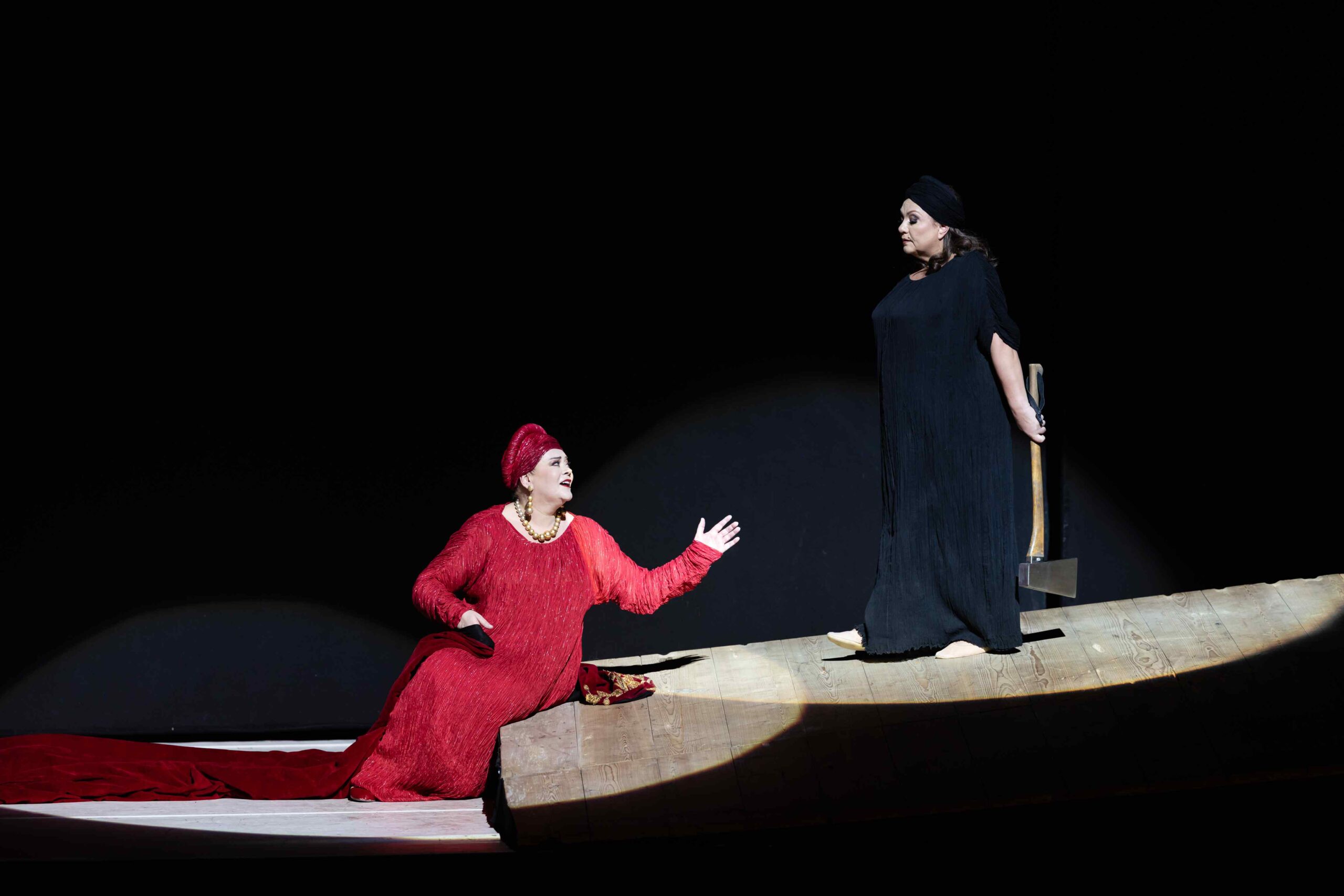 L'Elektra d'Elena Pankratova subjugue le public munichois 2 80 Elektra 2026 V.Urmana E.Pankratova c G.Schied scaled