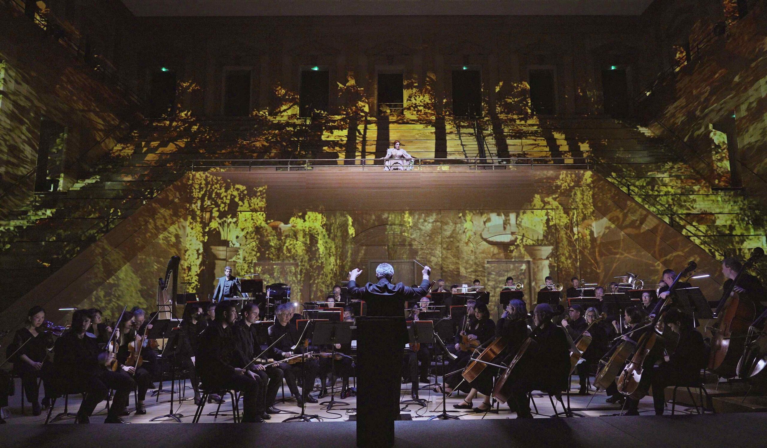 ARSENAL DE METZ : Une « NORMA » hors normes 2 Norma mapping © Pau Perramon Opera Theatre de lEurometropole de Metz scaled