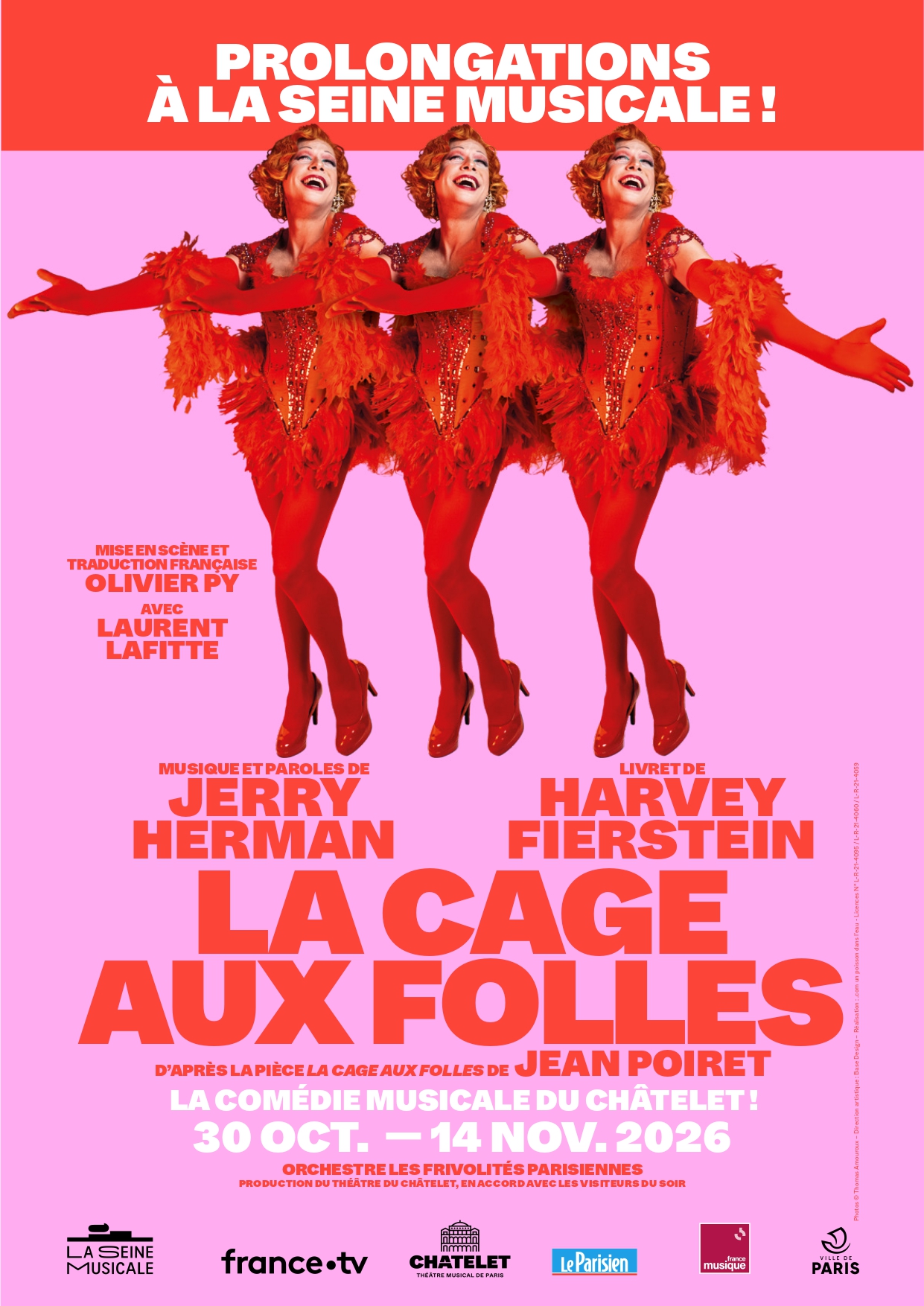 La Cage aux folles remporte 2 Molières ! 1 Dossier de presse La Cage aux folles Theatre du Chatelet 1 page 0001
