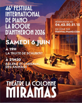affiche Miramas La Colonne La Roque 6 Juin