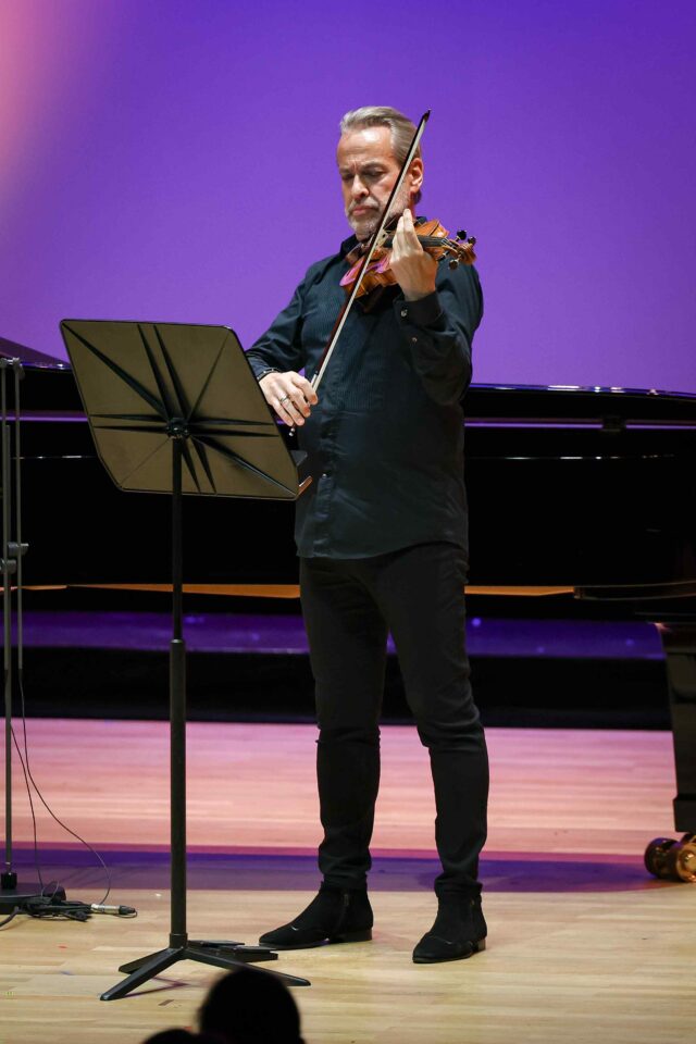 Superbe « Happy Hour Musical » dédié à Monaco et ses musiciens de cœur avec David Lefèvre, Katherine Nikitine et le concours de trois musiciens de l'Orchestre Philharmonique de Monte-Carlo 8 STE OPMC HAPPY HOUR 13
