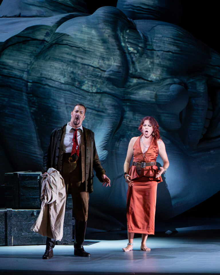 OPERA DE MARSEILLE EN GILDA ET EN DUC DE MANTOUE, RUTH INIESTA ET JOHN OSBORN CASSENT LA BARAQUE DANS RIGOLETTO ! 4 Z6I 9759 lowres c Camille Rovera