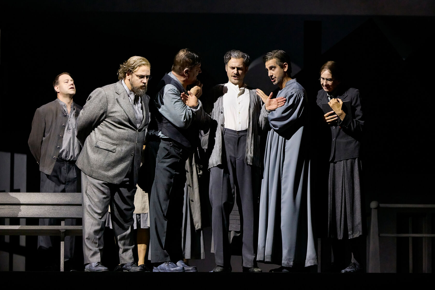 La Visite de la vieille dame de Gottfried von Einem au Gärtnerplatztheater : une fresque lyrique saisissante sur l'auto-justice 7 DER BESUCH DER ALTEN DAME c Markus Tordik 1