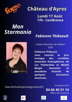 Starmania conférence