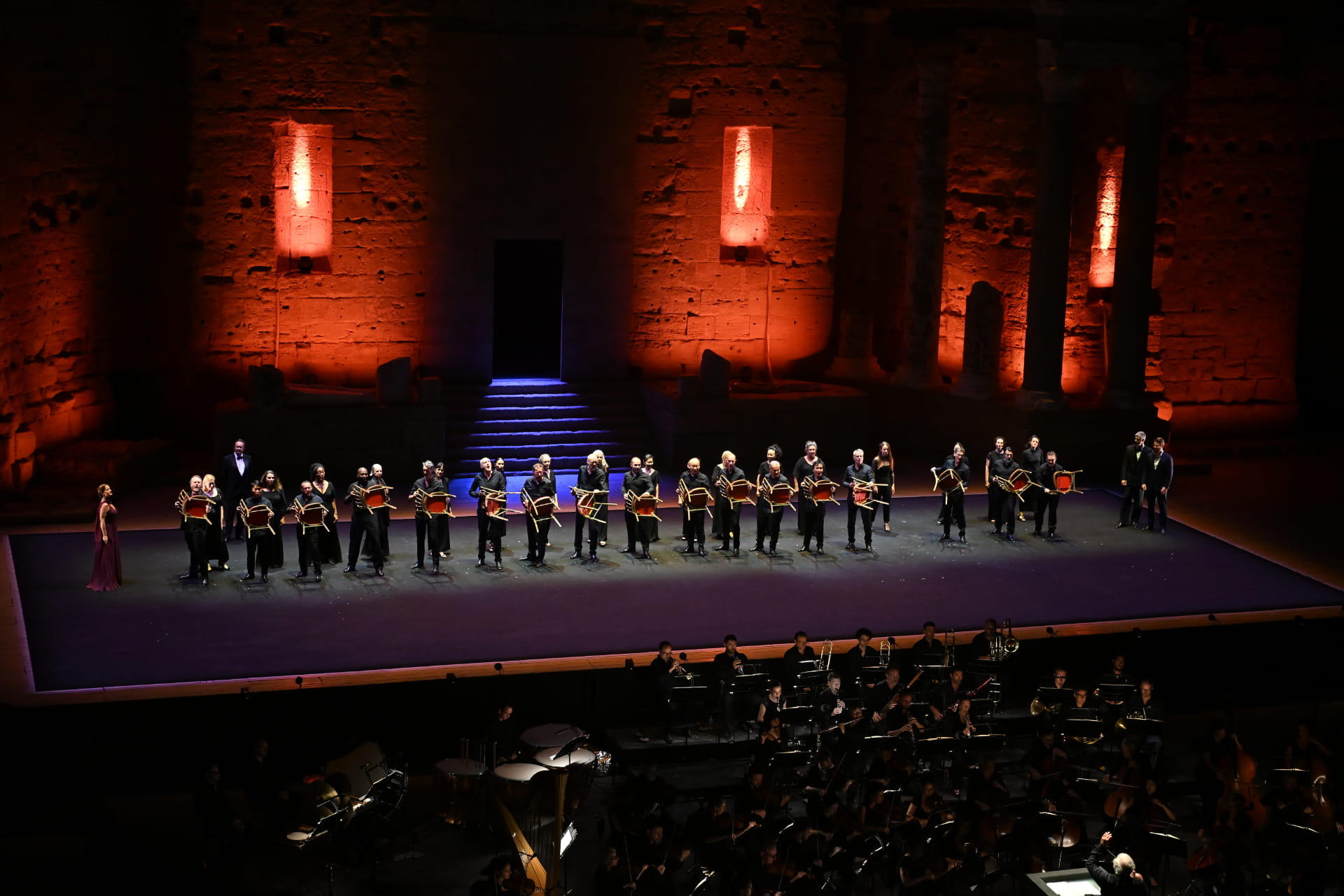 La Traviata aux Chorégies d’Orange : quand l'adversité précède le miracle 3 latraviata2026 13 c gromelle