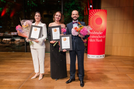 Laura Orueta 2. Platz Elene Gvritishvili 1. Platz und Luis Felipe Sousa 3. Platz @ Birgit Pichler