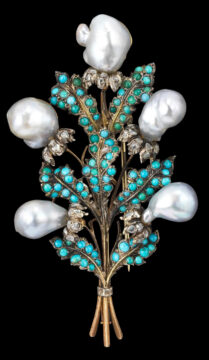 140 - Buccellati, broche formant un bouquet