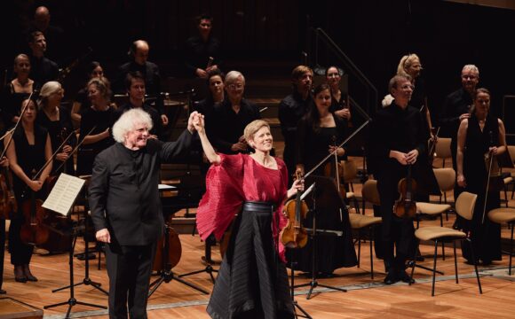 Sir Simon Rattle et Isabelle Faust Freiburger Barockorchester Berliner Musikfest Philharmonie 3 septembre 2026 c Fabian Schellhorn