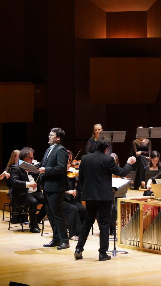 Auditorium Maurice Ravel : Haendel / Zelenka par l'Ensemble Collegium 1704 : sobre et généreuse lecture, noble portique au cycle « Česko » 8 DSC09530