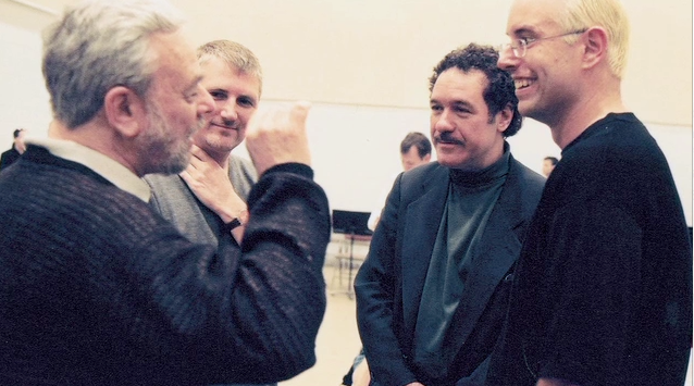 Steve+Sondheim,+Eric+Shaeffer,+LB+and+Chris+Ashley