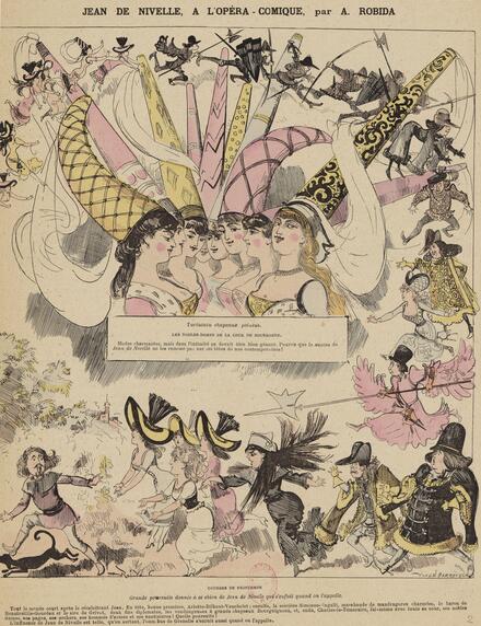 Jean de Nivelle / Léo Delibes / György Vashegyi / Opéra Français / Palazzetto Bru Zane 2 la caricature Gallica Bibliotheque nationale de France